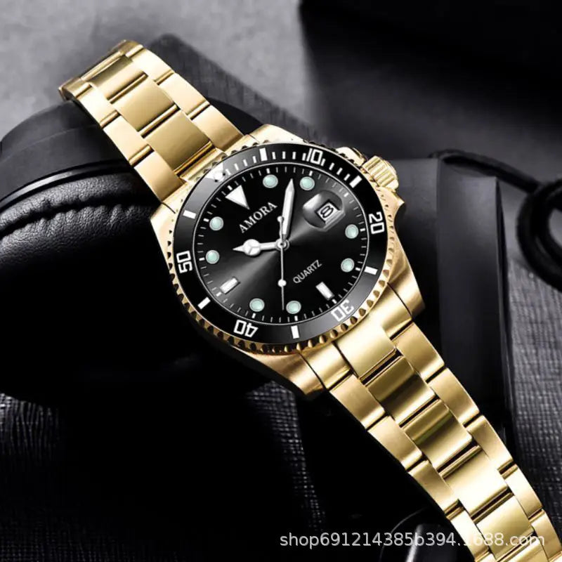 Amora Men's Blue Quartz Watch 2025 Waterproof