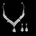 European & American Wedding Jewelry Set for Women