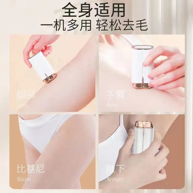 LED Electric Shaver for All Body Hair Removal