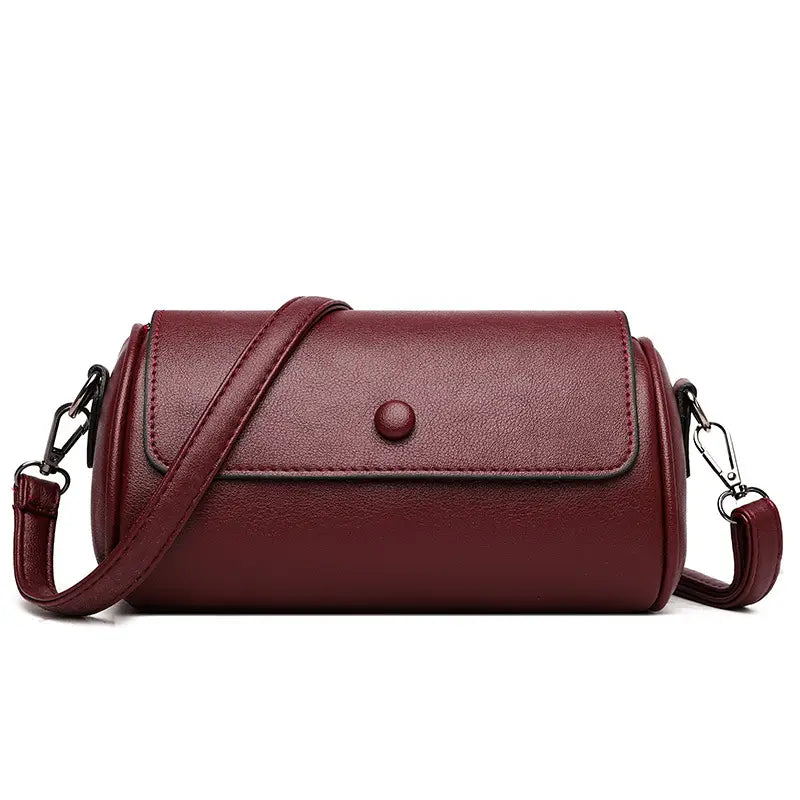 Women's Crossbody Bag Brown Soft Leather 2025