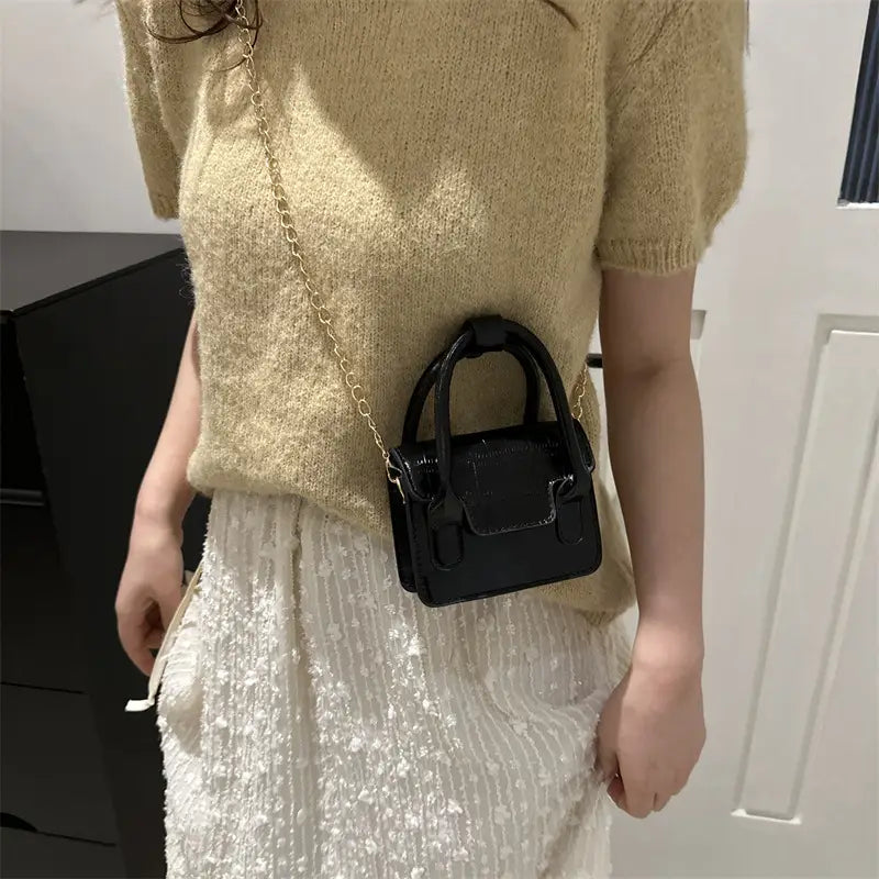 Pink Korean Style Crossbody Bag for Women