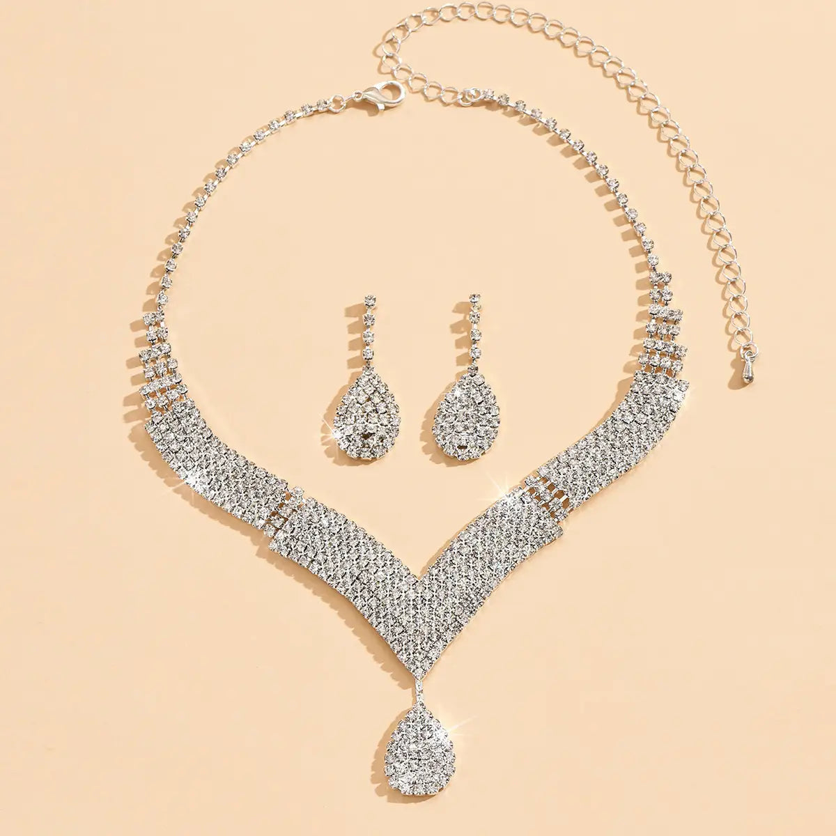 European & American Wedding Jewelry Set for Women
