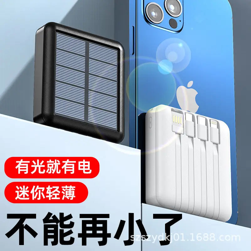 Solar Mini Power Bank 20000mA Outdoor Use