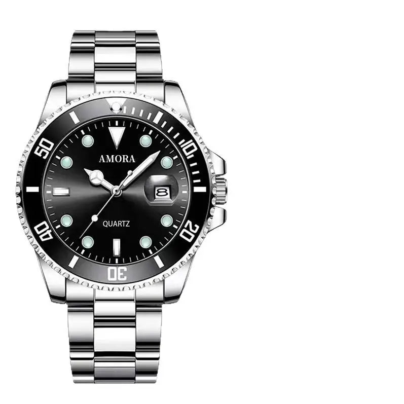 Amora Men's Blue Quartz Watch 2025 Waterproof