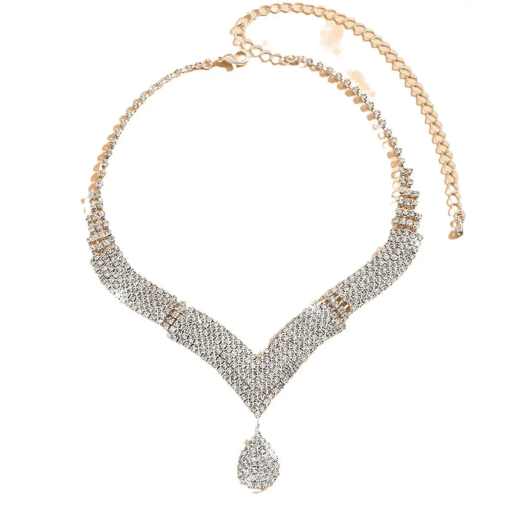 European & American Wedding Jewelry Set for Women