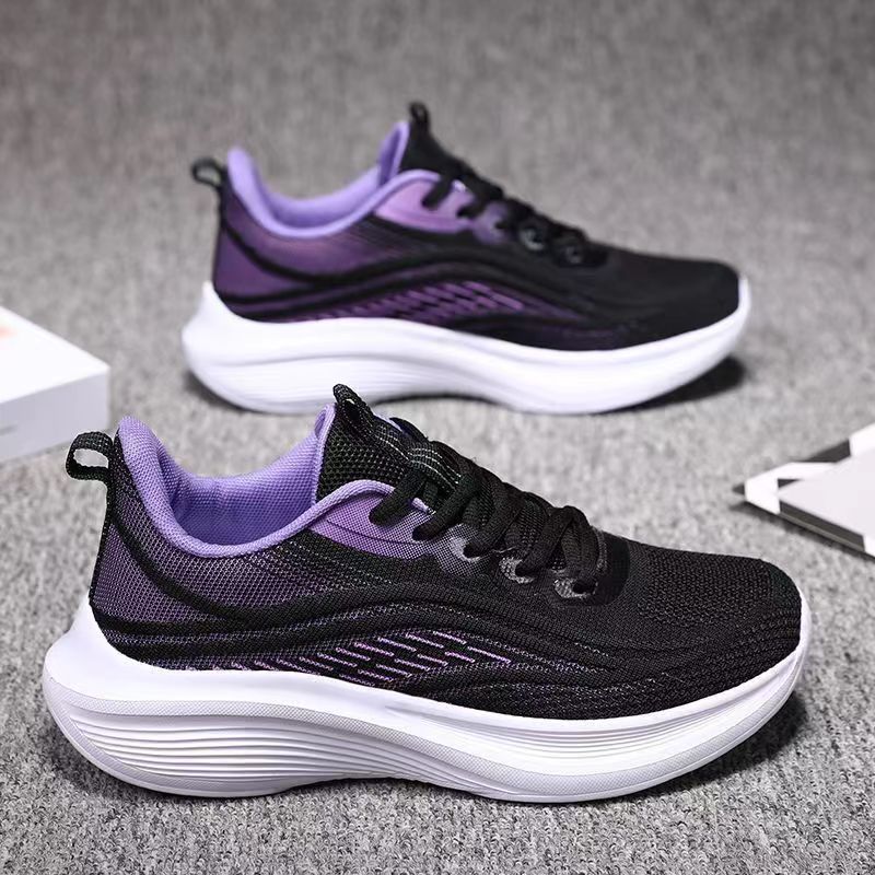 Women's Shoes Spring and Summer 2024 New Flying Weaving Casual Shoes Women's Breathable Comfortable Mesh Women's sneaker Shoes