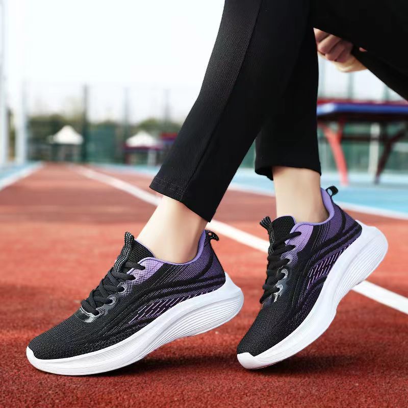 Women's Shoes Spring and Summer 2024 New Flying Weaving Casual Shoes Women's Breathable Comfortable Mesh Women's sneaker Shoes
