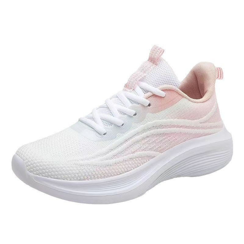 Women's Shoes Spring and Summer 2024 New Flying Weaving Casual Shoes Women's Breathable Comfortable Mesh Women's sneaker Shoes