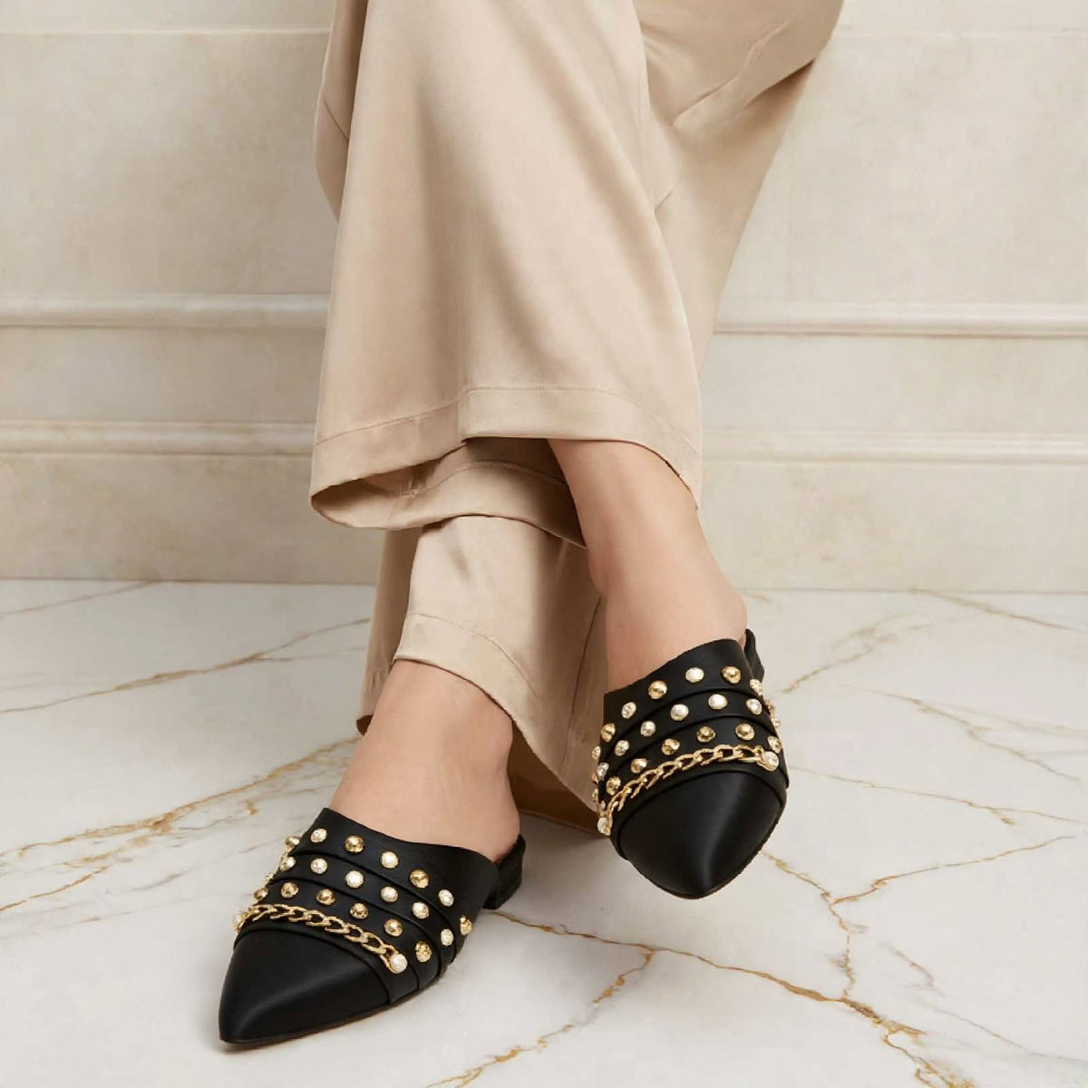 Aurelia Luxe Mules