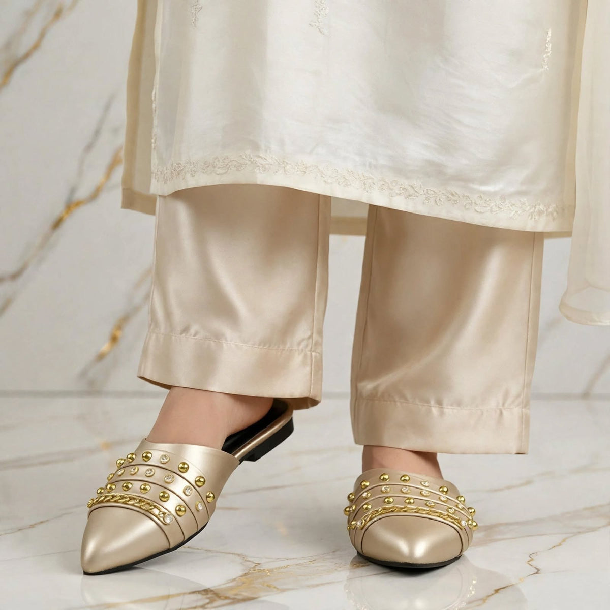 Aurelia Luxe Mules