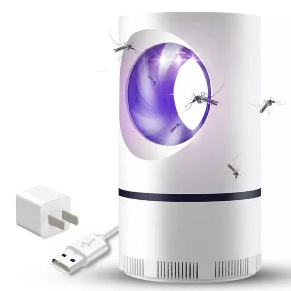 Portable USB Mosquito Killer Lamp | Safe, Silent & Chemical-Free Insect Trap for Home & Travel