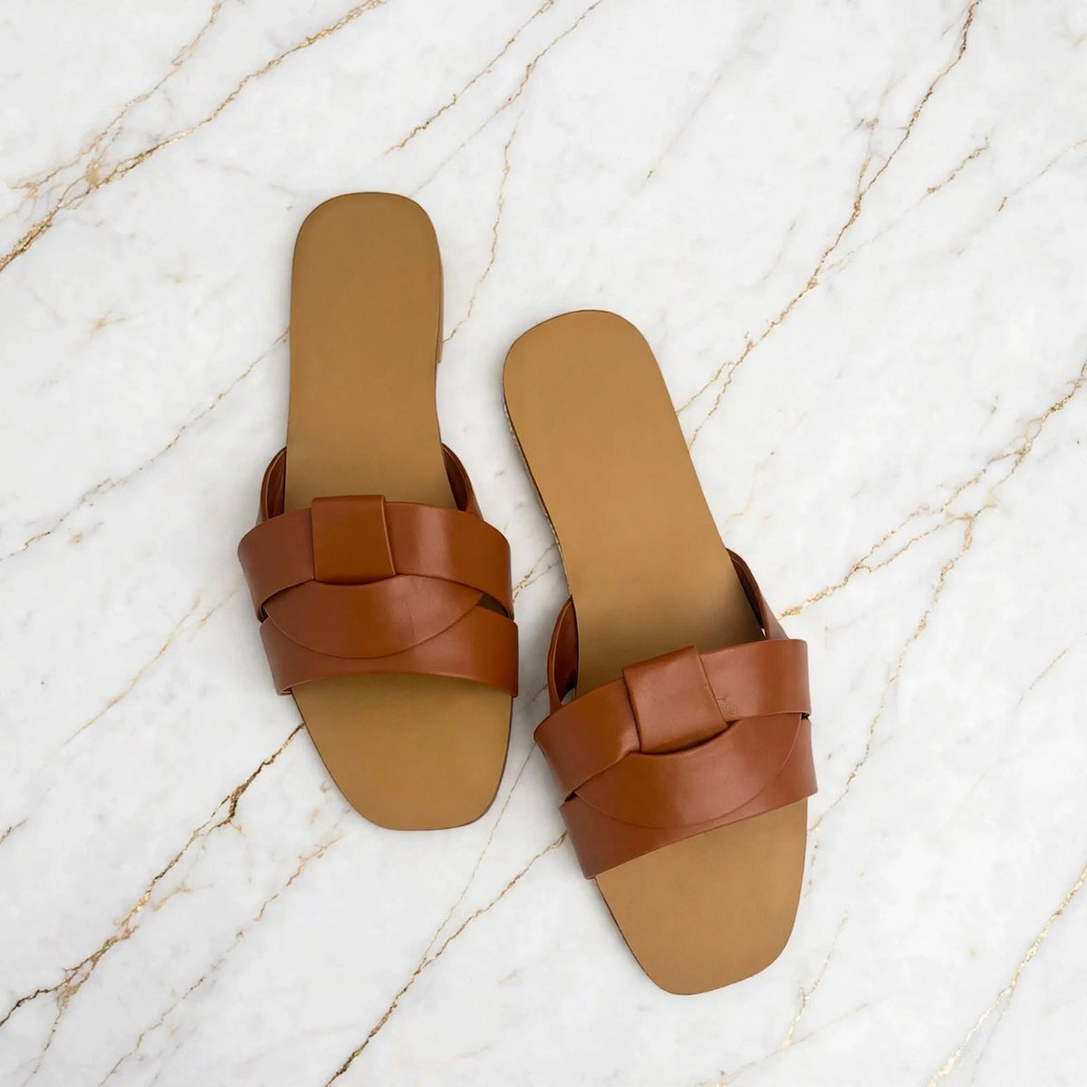 Bronze Grace Slip-Ons Flat