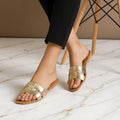 Bronze Grace Slip-Ons Flat
