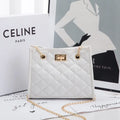 Red Quilted Chain Bag for Women 2023