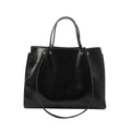 Women's White Leather Retro Tote Bag 2024 Winter