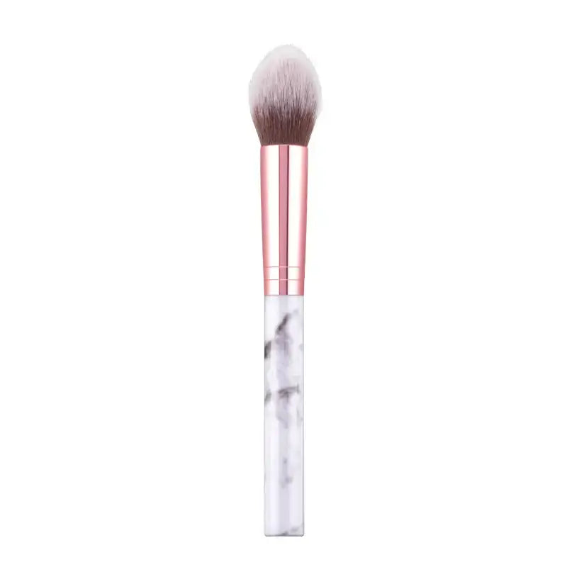 Marble Contour Brush with Fur Brush for Makeup