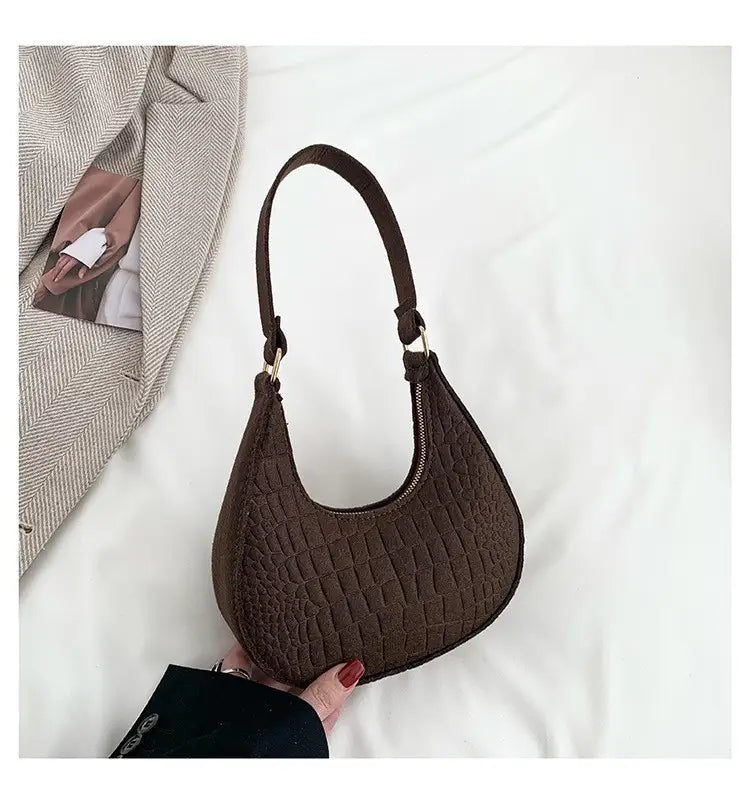 Orange Korean Style Women's Shoulder Bag 2023