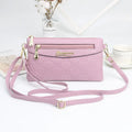 Black Embossed Crossbody Bag for Women
