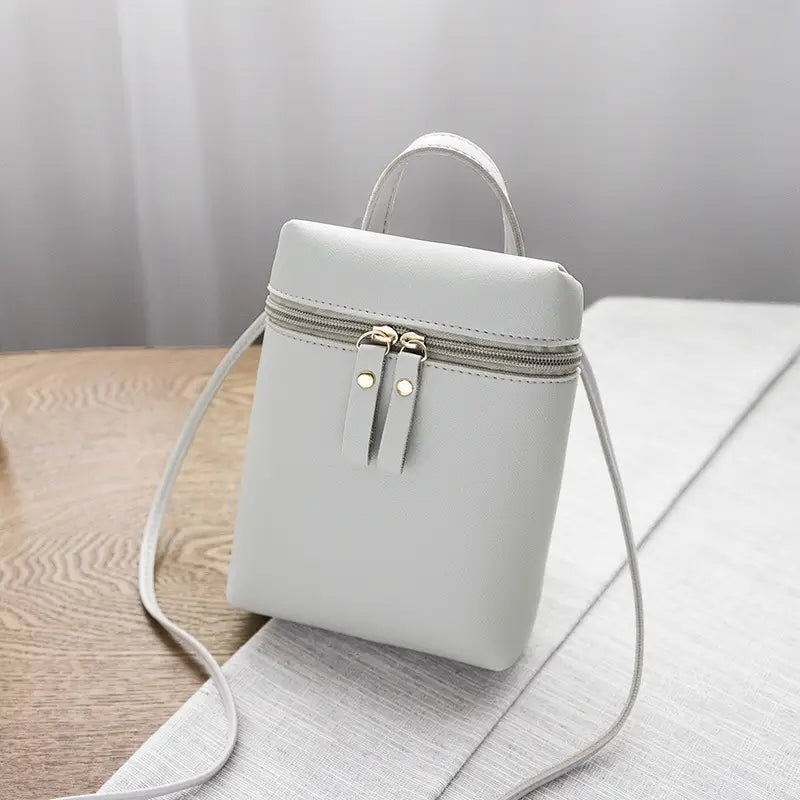 Light Grey Shoulder Crossbody Bag for Women 2026