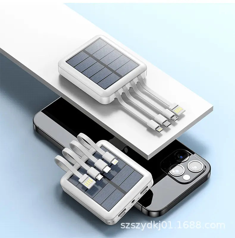 Solar Mini Power Bank 20000mA Outdoor Use