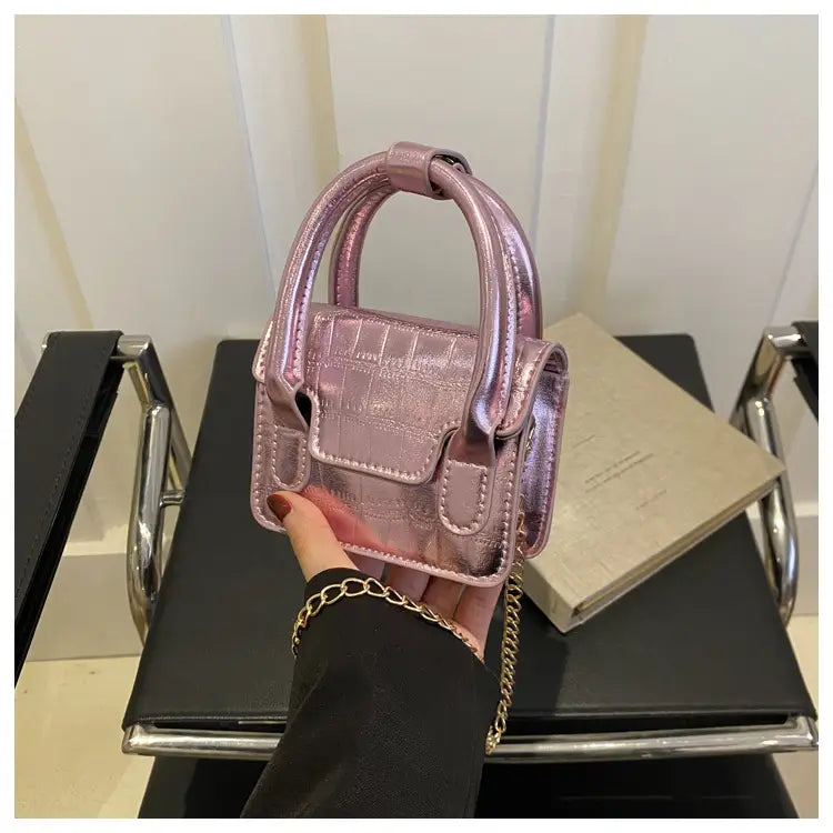 Pink Korean Style Crossbody Bag for Women