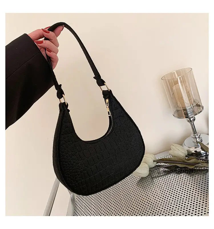 Orange Korean Style Women's Shoulder Bag 2023