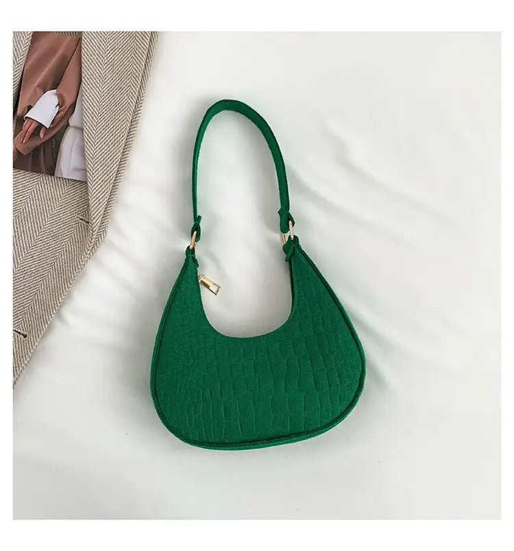 Orange Korean Style Women's Shoulder Bag 2023