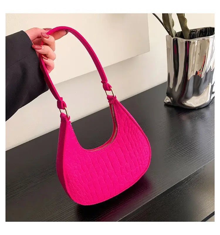 Orange Korean Style Women's Shoulder Bag 2023