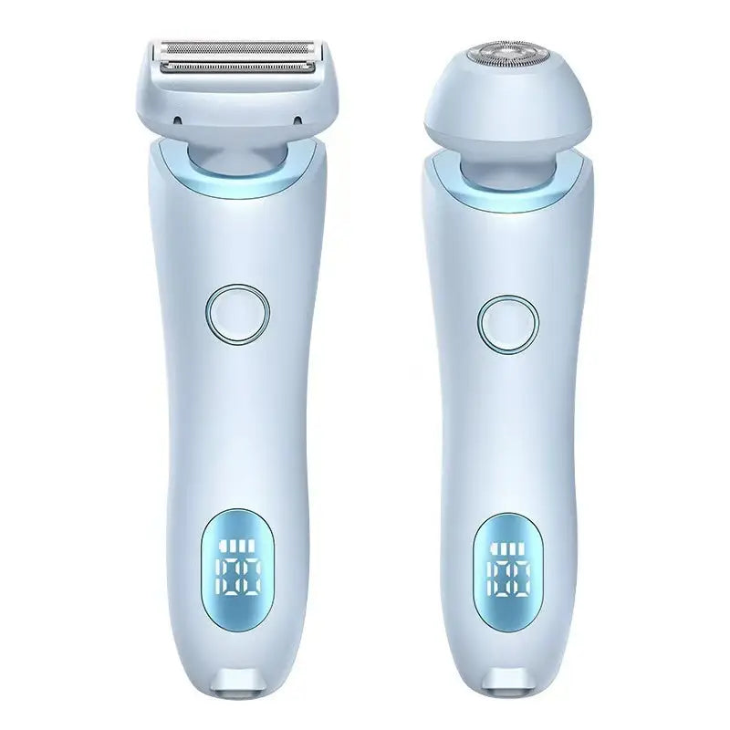 Multifunctional Hair Shaver, Electric Hair Clipper, Razor, Five-In-One Digital Display Hair Trimmer for Women's Body and Private Parts