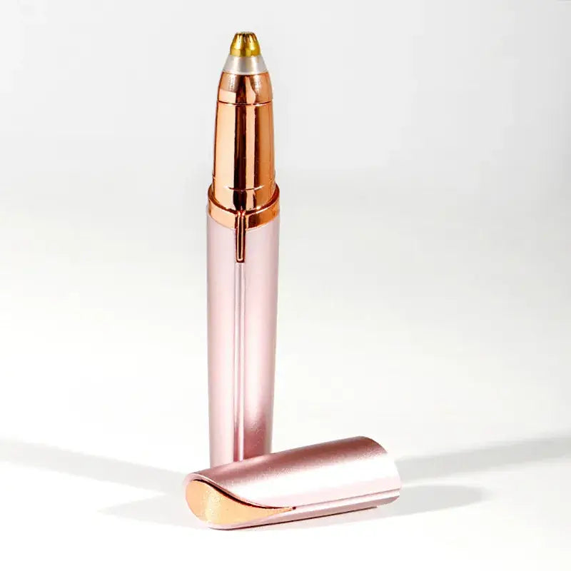 Electric Eyebrow Trimmer for Women Rose Gold