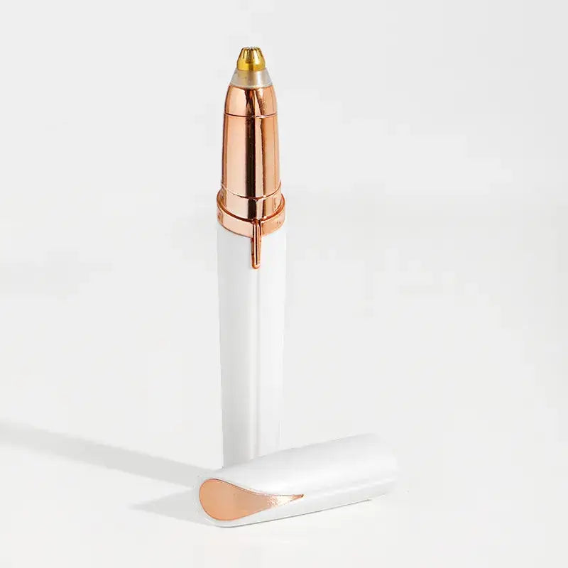 Electric Eyebrow Trimmer for Women Rose Gold