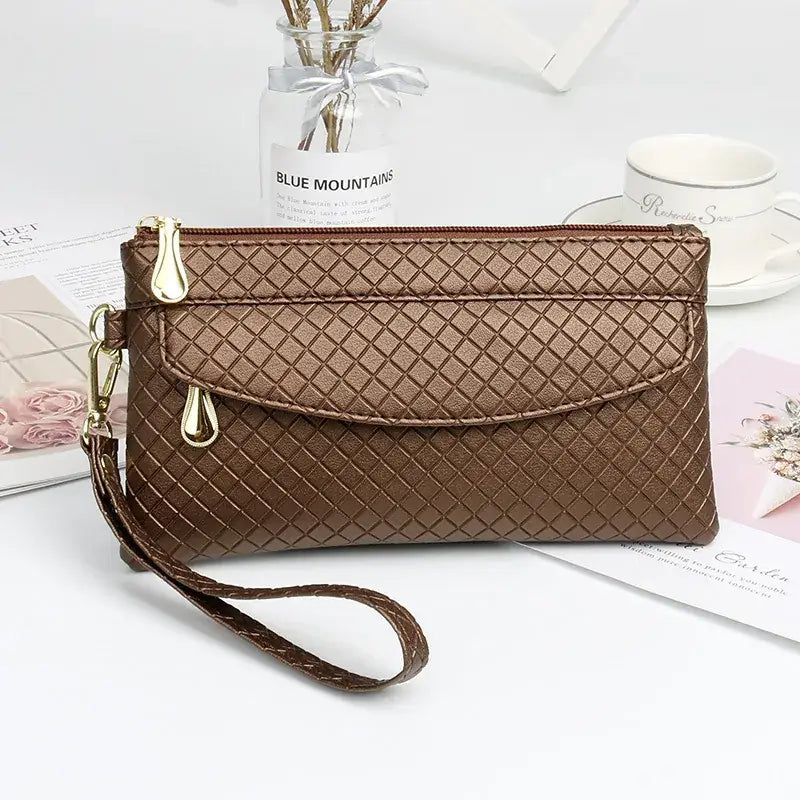 Red Korean Style Mini Phone Purse for Women