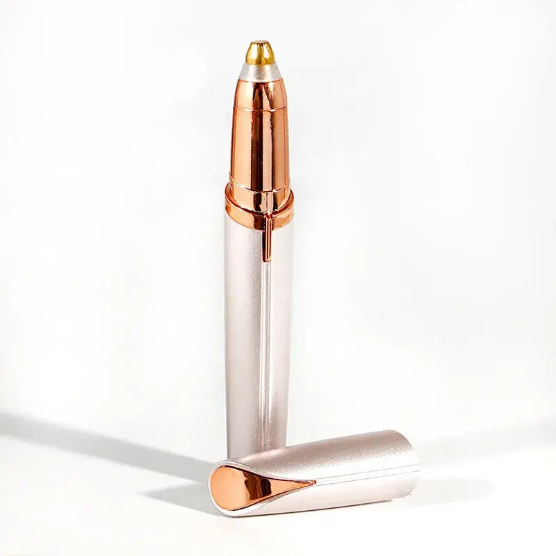 Electric Eyebrow Trimmer for Women Rose Gold