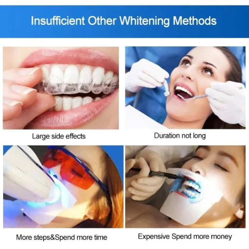 Gegemoon 7D Teeth Whitening Strips | Professional 7-Day Whitening Kit | Enamel Safe Teeth Whitening Strips | Deep Stain Removal | Mint Flavor | 7 Pairs